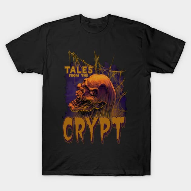 Tales From The Crypt, Classic Horror T-Shirt by The Dark Vestiary